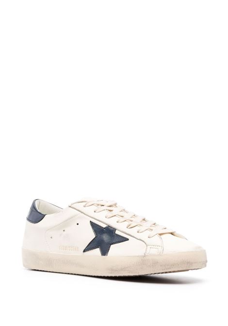 Sneakers super-star in beige - GOLDEN GOOSE uomo GOLDEN GOOSE | GMF00101F00416415430